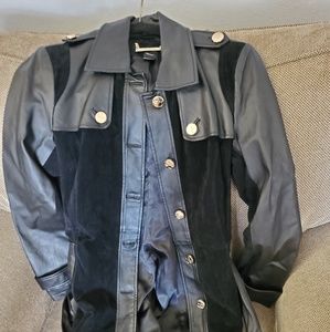 Iman leather jacket